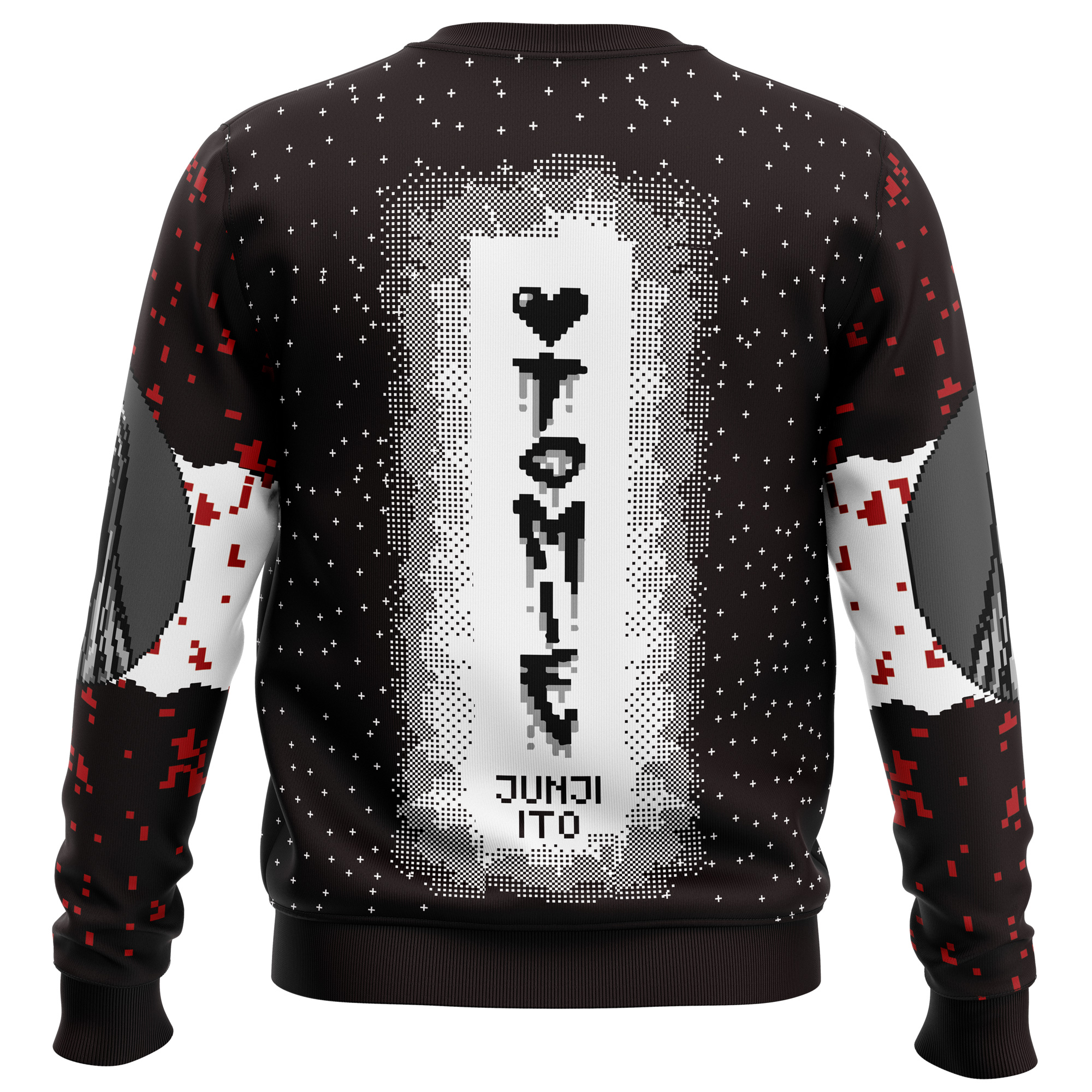 Tomie Junji Ito Ugly Christmas Sweater - Image 2