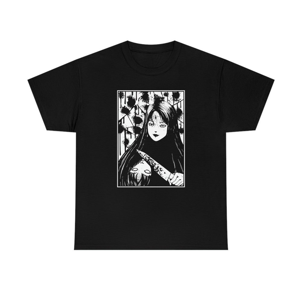 Horror Manga T-Shirt: Creepy Gothic Anime Witch - Image 2