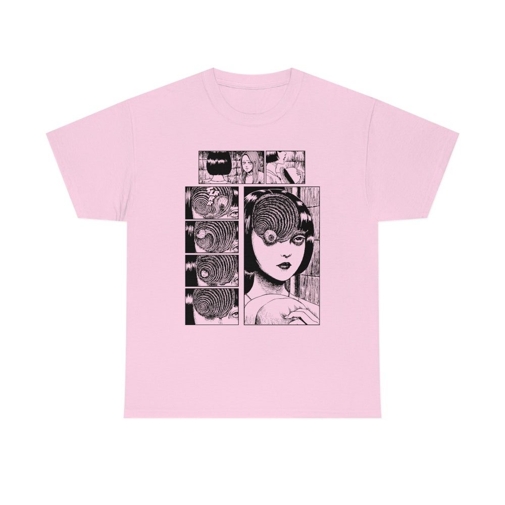 Horror Manga Girl T-Shirt: Dark Anime Gothic Tee - Image 3
