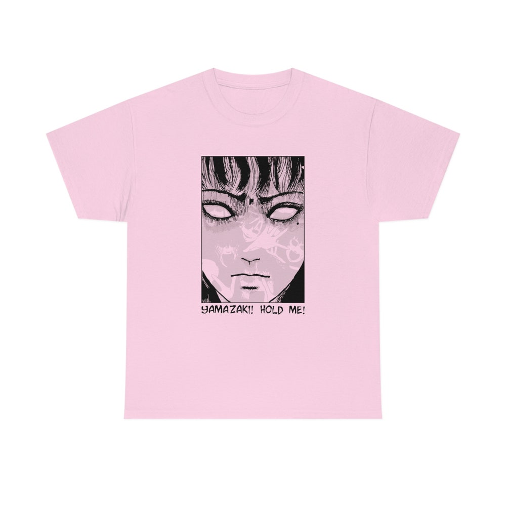 Unisex Horror Manga T-Shirt: Creepy Anime Girl, Gothic Style - Image 2
