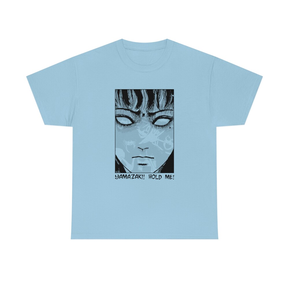 Unisex Horror Manga T-Shirt: Creepy Anime Girl, Gothic Style - Image 3