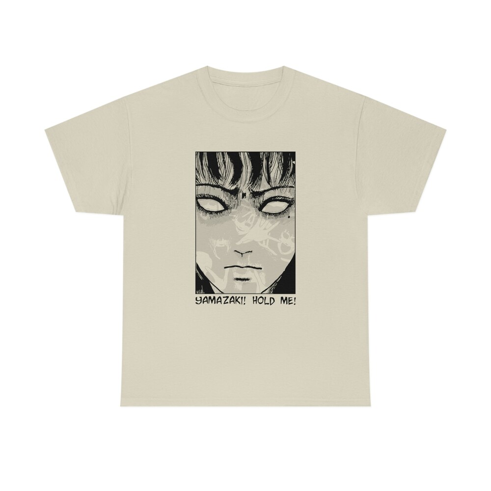 Unisex Horror Manga T-Shirt: Creepy Anime Girl, Gothic Style - Image 6