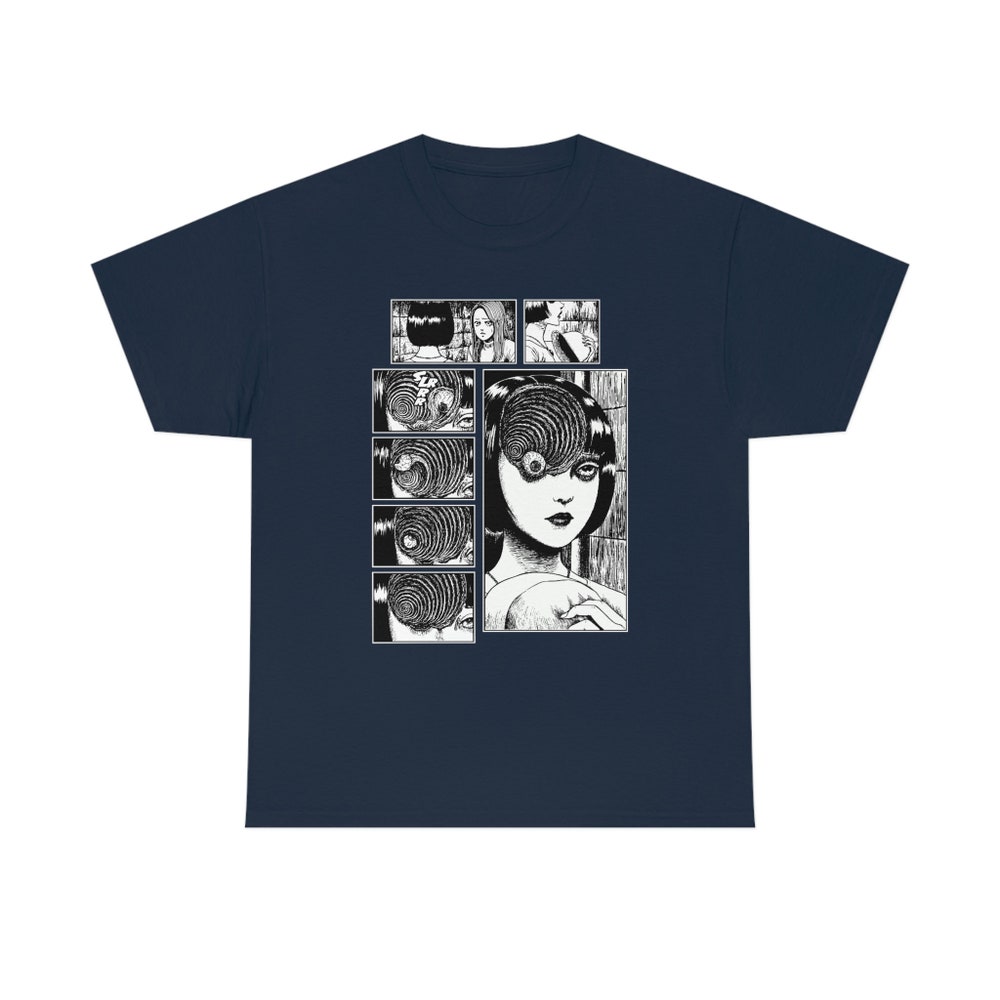Horror Manga Girl T-Shirt: Dark Anime Gothic Tee - Image 4
