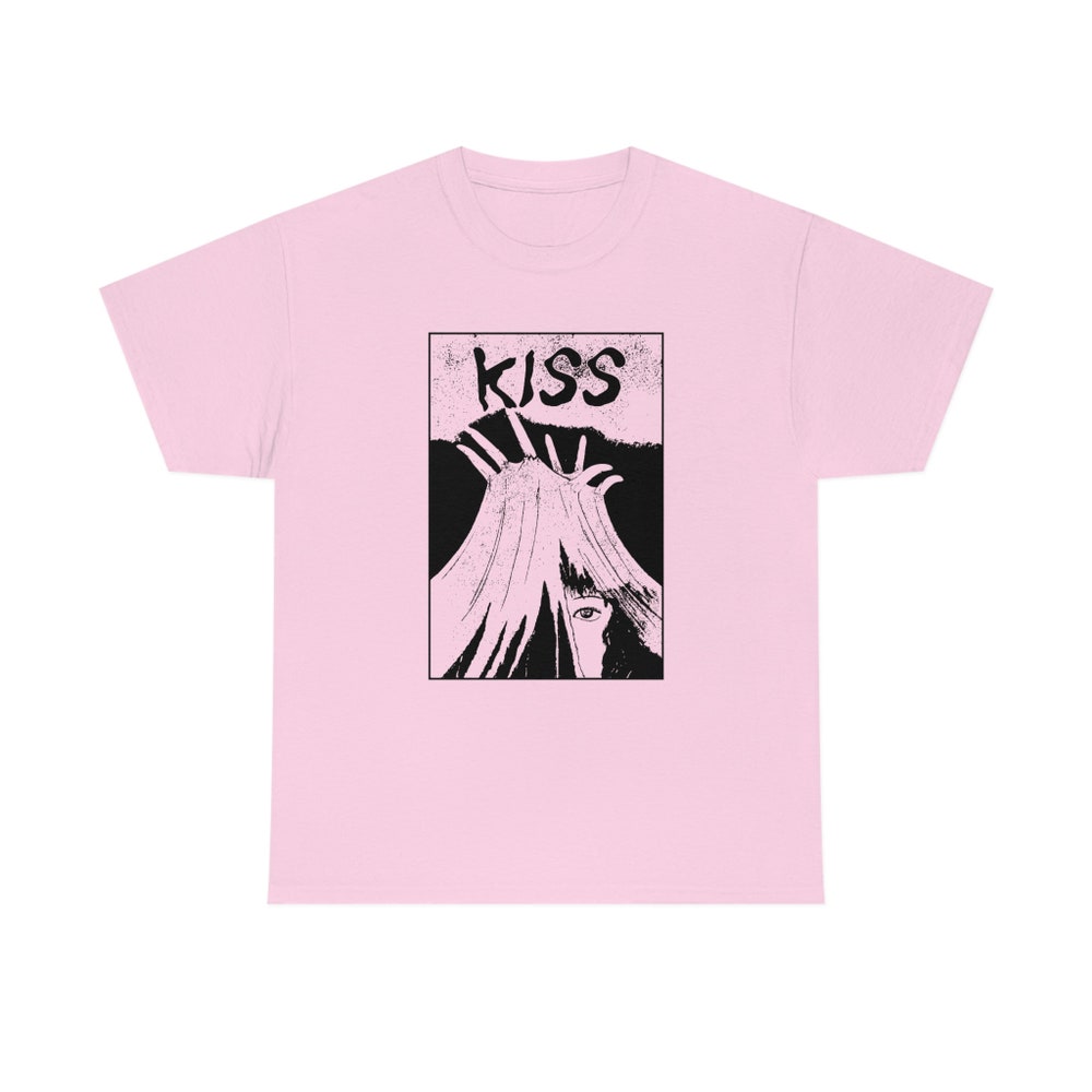 Creepy Girl Anime T-Shirt: Dark Manga Gothic Tee - Image 3
