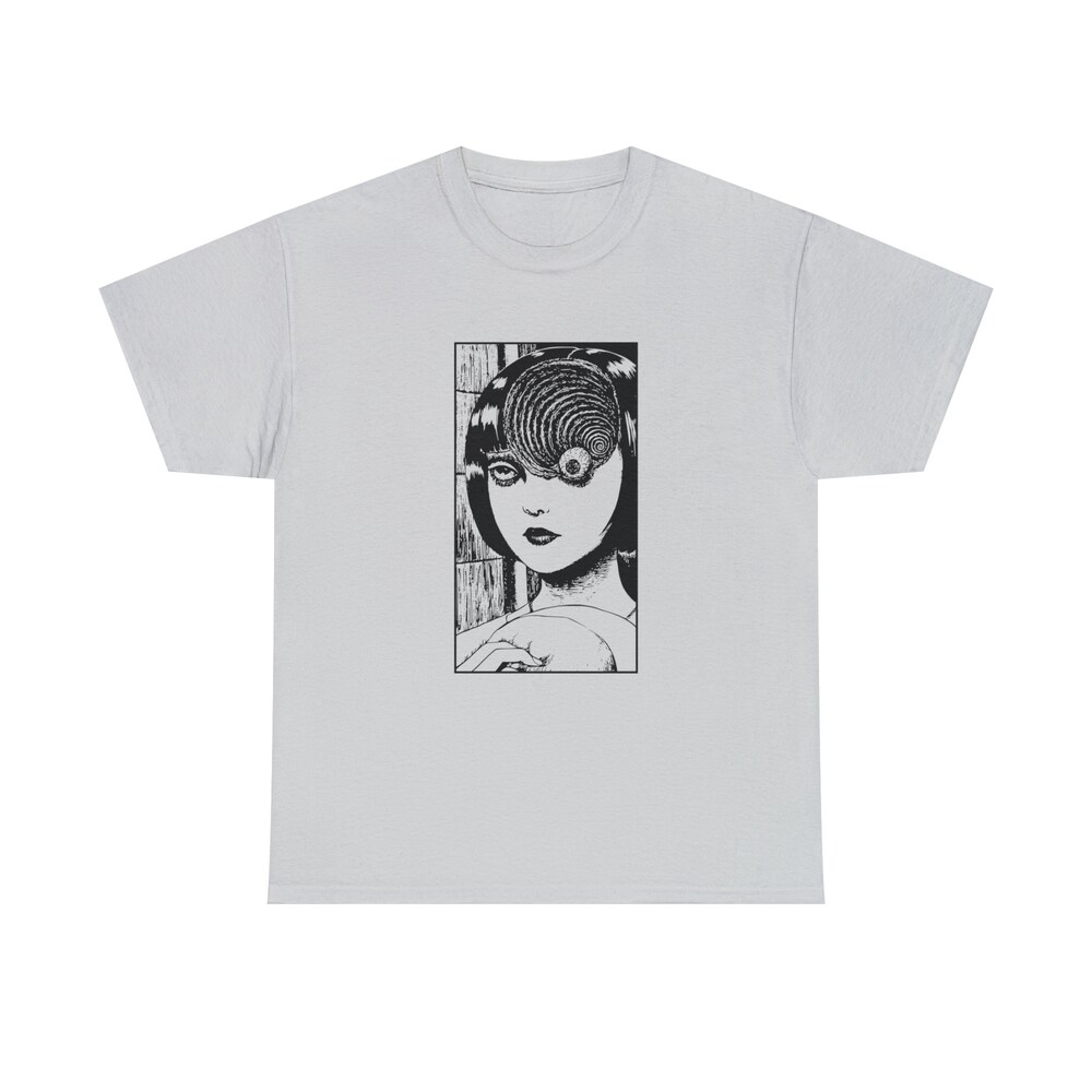 Horror Manga Girl T-Shirt: Creepy Anime Witch Tee - Image 3