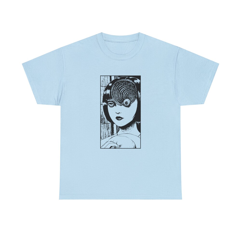 Horror Manga Girl T-Shirt: Creepy Anime Witch Tee - Image 4