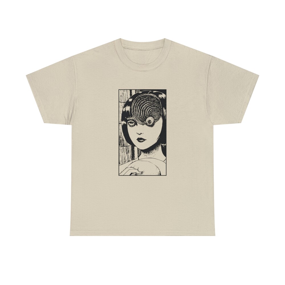 Horror Manga Girl T-Shirt: Creepy Anime Witch Tee - Image 5