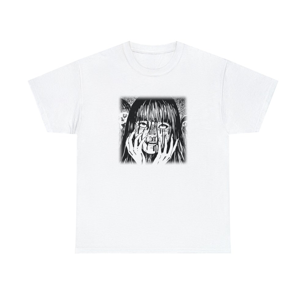 Junji Ito Manga Shirt: Gothic Horror Anime Tee