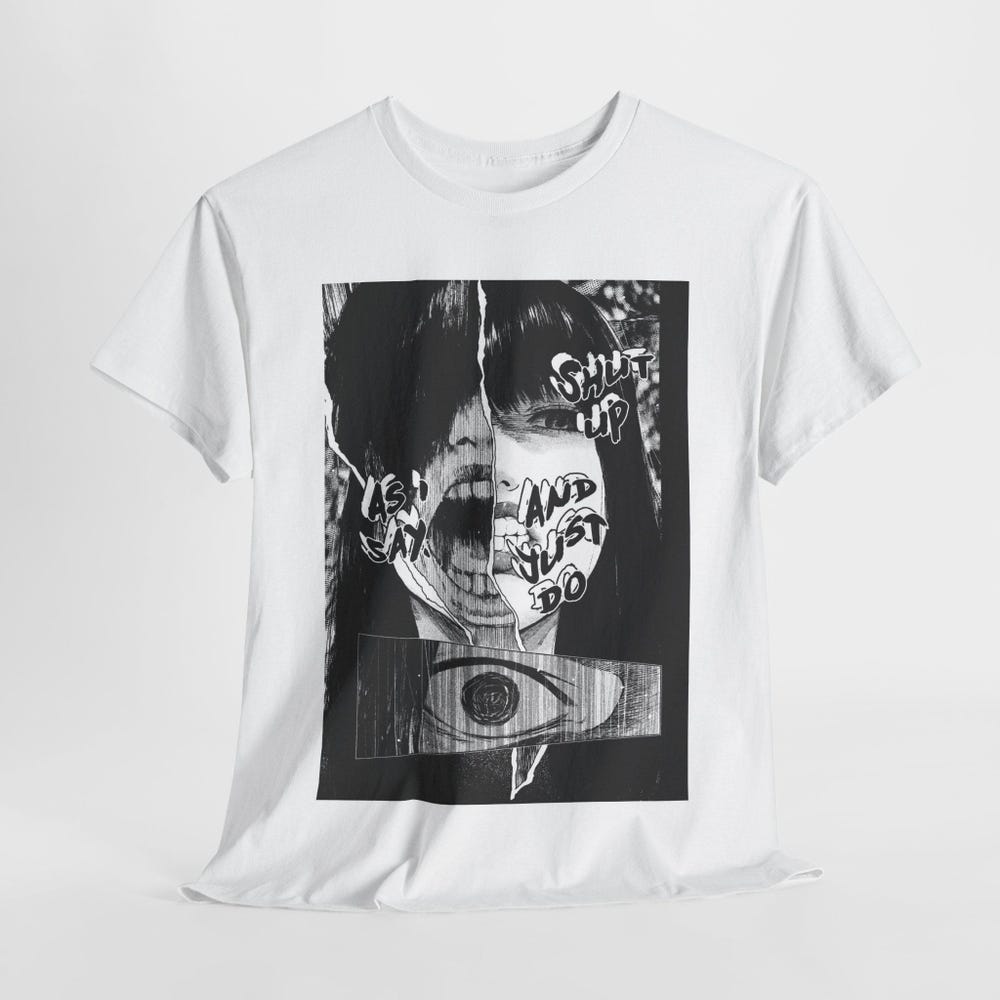 Hot Junji Ito Uzumaki Horror T-Shirt