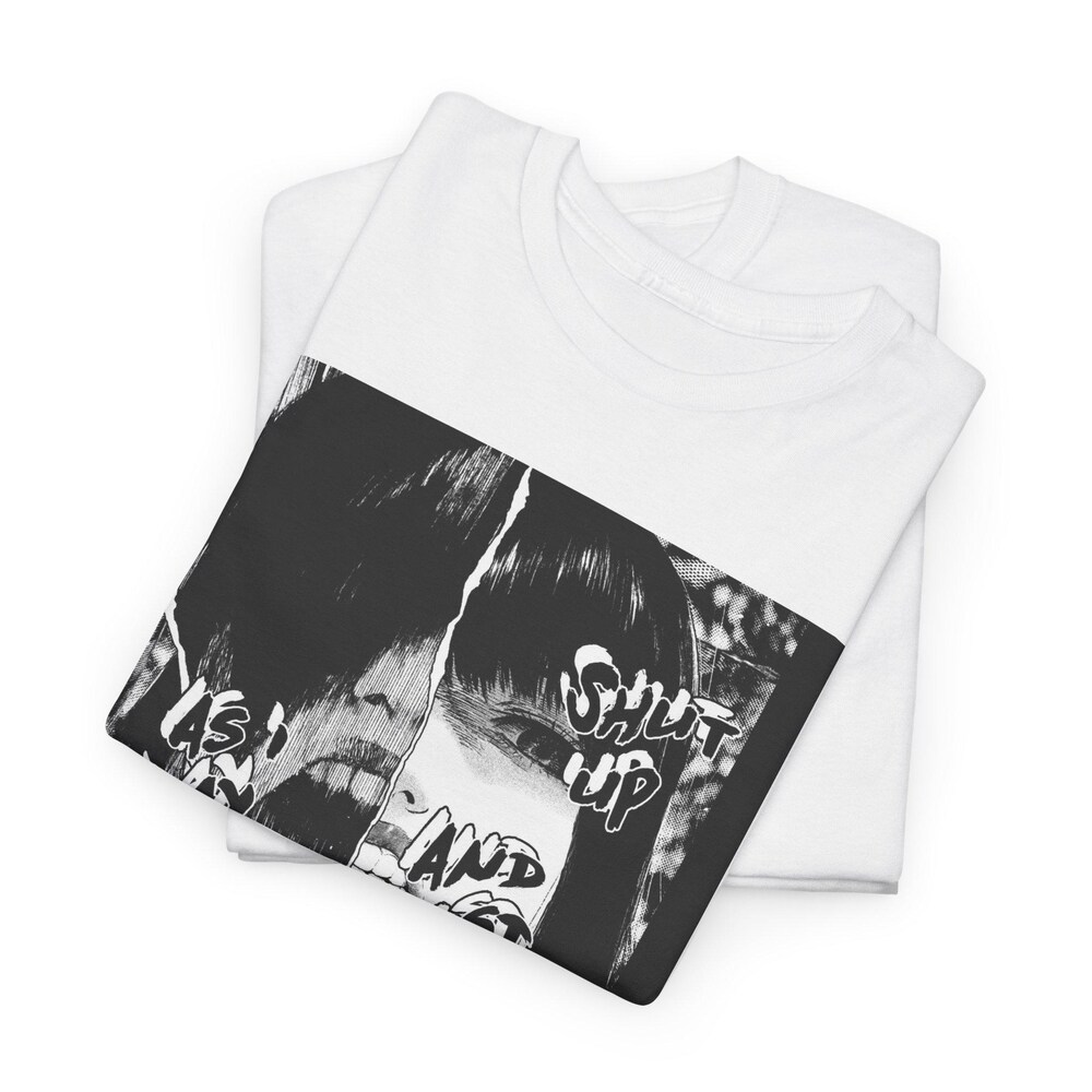 Hot Junji Ito Uzumaki Horror T-Shirt - Image 9
