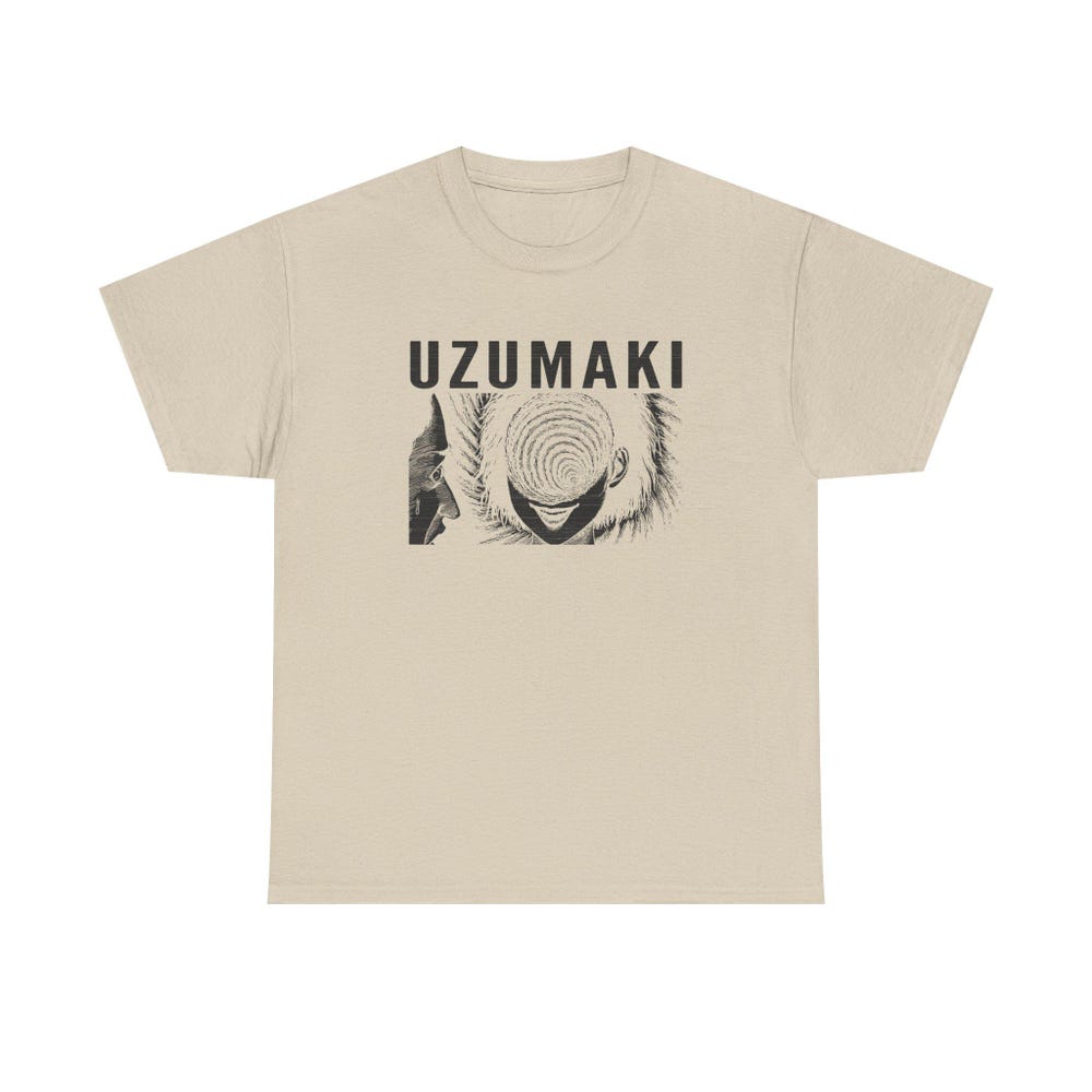 Uzumaki Manga T-Shirt: Unisex Horror Anime Gothic Tee - Image 2